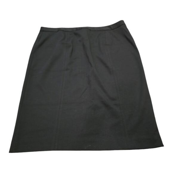 Lane Bryant Black Exposed Zipper Bandage Stretch Midi Pencil Skirt Plus‎ Size 18 - Picture 2 of 7